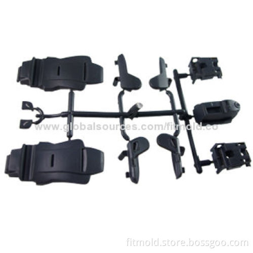 Double injection molding for toy car, made of plastic